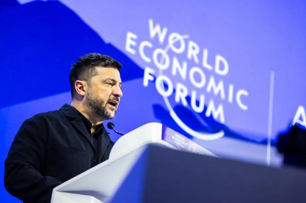 - Davos 2026 Volodomyr Zelensky WEF Ciaran McCrickard 1 Davos-2026_Volodomyr Zelensky © WEF_Ciaran McCrickard