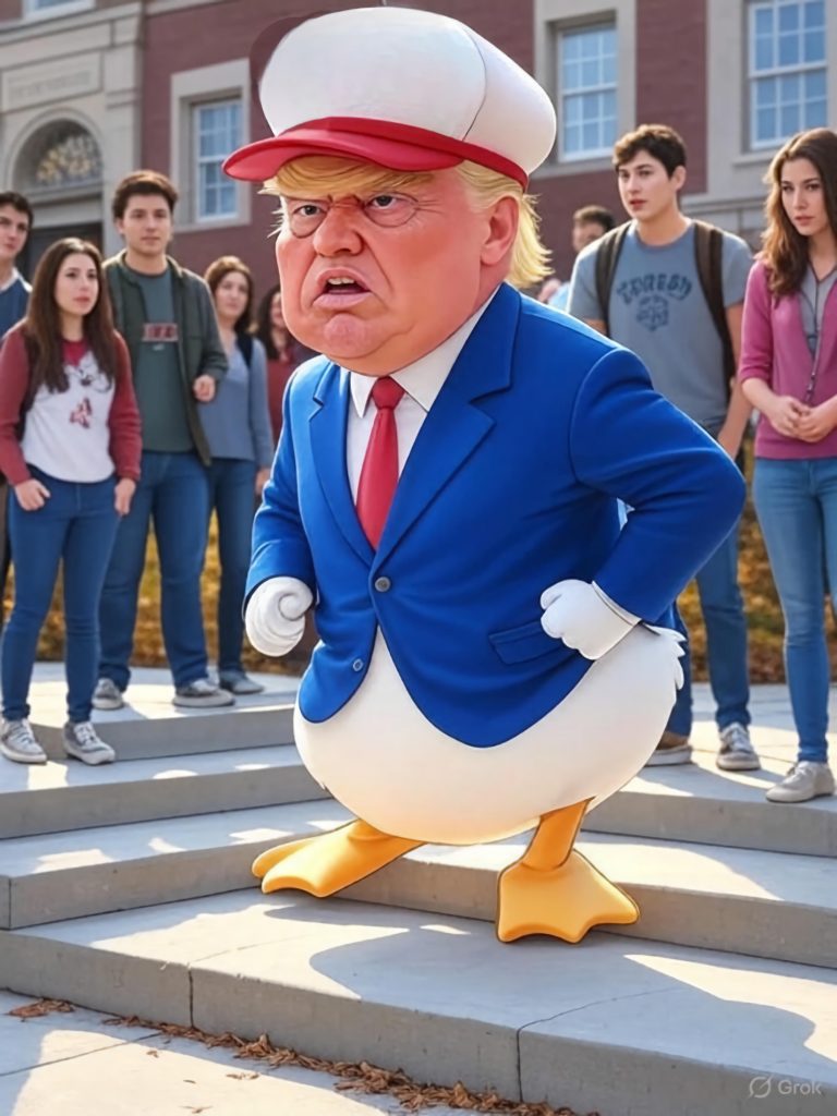 Donald Trumpen colere — Caricature © European-Security