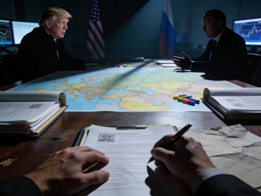 Donroe Doctrine - Trump & Poutine — Illustration © European-Security