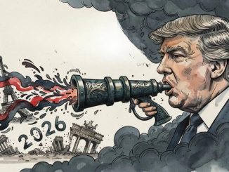 Trump sème le chaos — Illustration © European-Security