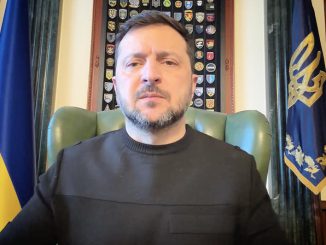 Volodymyr Zelensky à Kiev le 7.2.2026