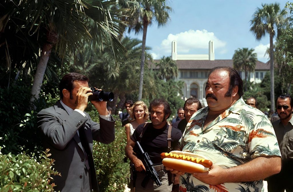 - Beru et San A a Mar a Lago 04a -
Malgré leur discrétion, Béru et San A sont repérés — Photo © European-Security
