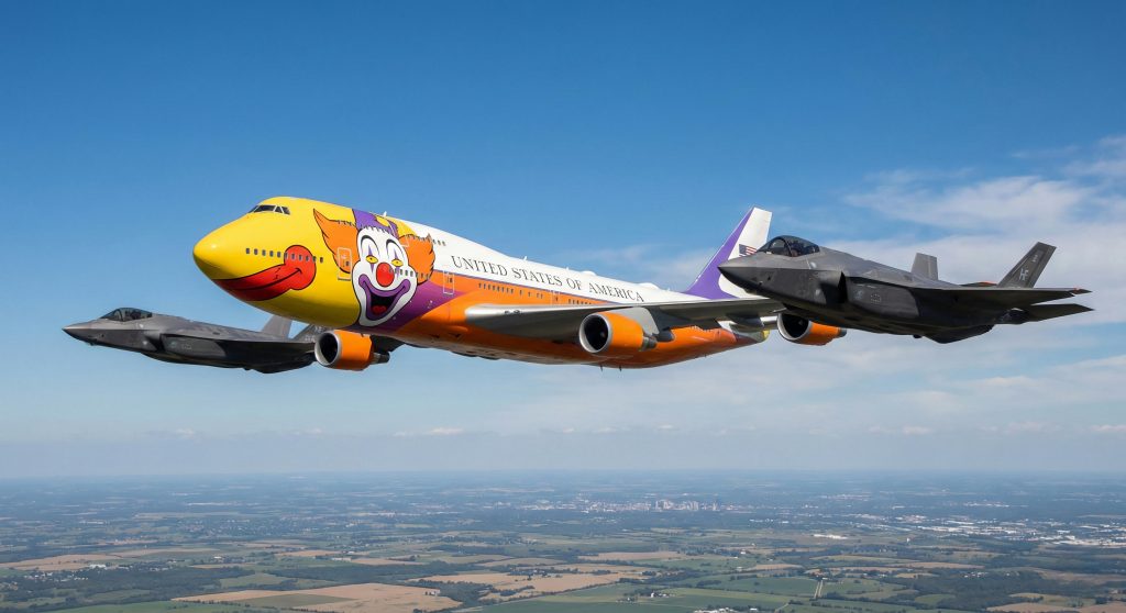 Air Farce One — Photo AI © European-Security