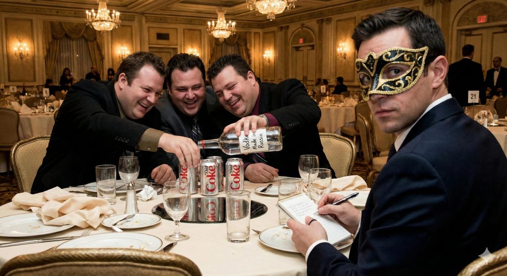 Oligarques dans la salle de bal à Washington — Photo IA © European-Security