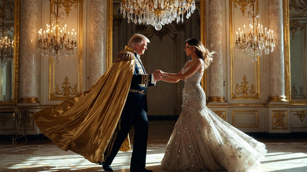 La valse de Donald Trump © Photo AI © European-Security