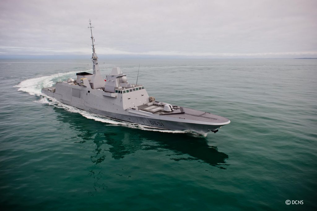 Frégate FREMM vendue par DCNS à l'Égypte — Photo DCNS