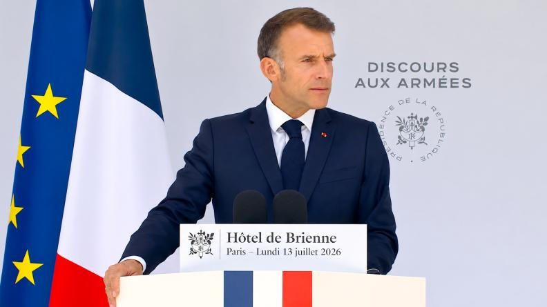 - Emmanuel Macron Photo MinDef 13.07.2026 -