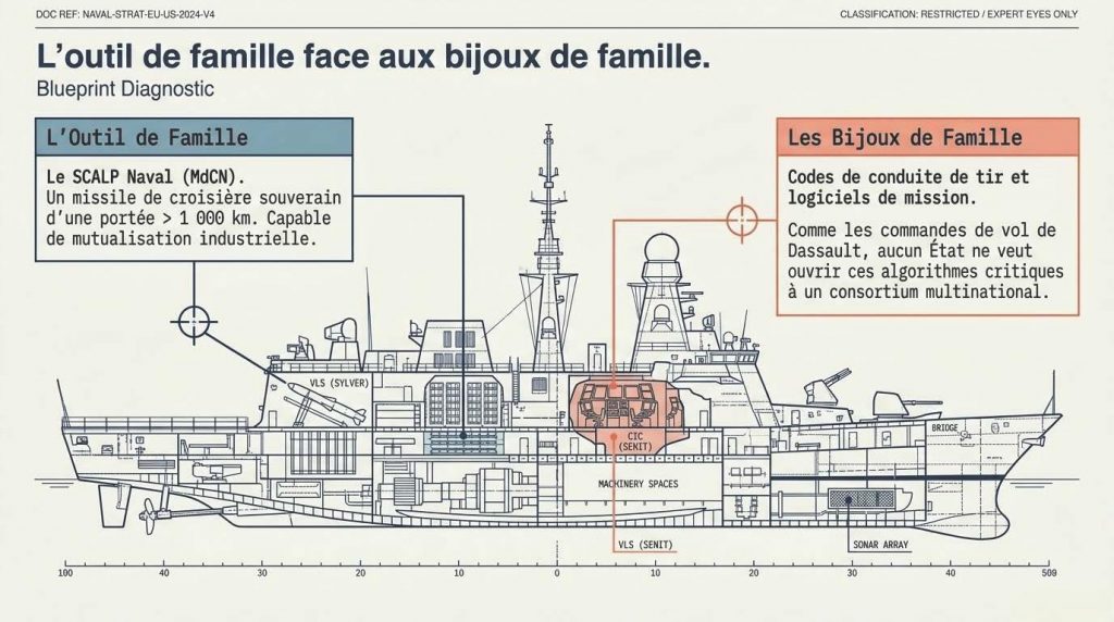 - The SCALP Naval Syndrome FR 05 b Analyse navale — Infographie © European-Security