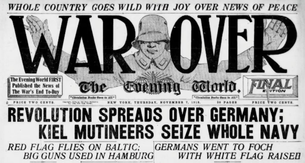- Army Times War over 1918 -