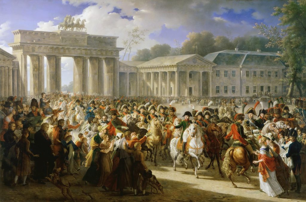 Entrée de Napoléon à Berlin le 27 octobre 1806 par Charles Meynier