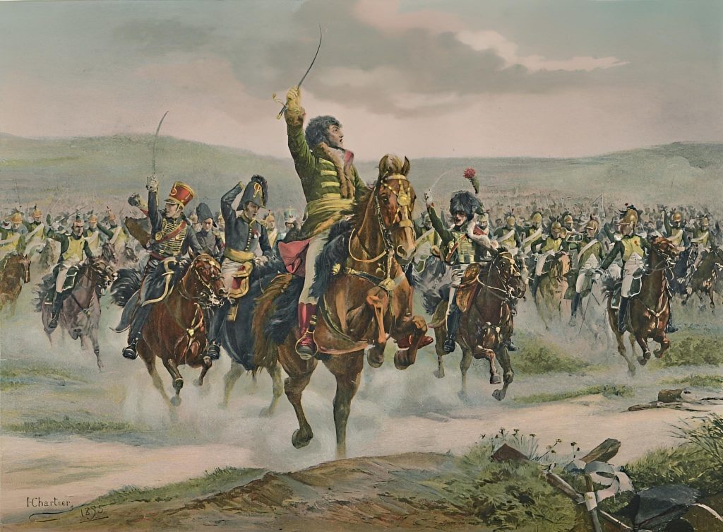 Le prince Joachim Murat, beau-frère de Napoléon à Iéna le 14 octobre 1806 — par Henri Chartier (1895)