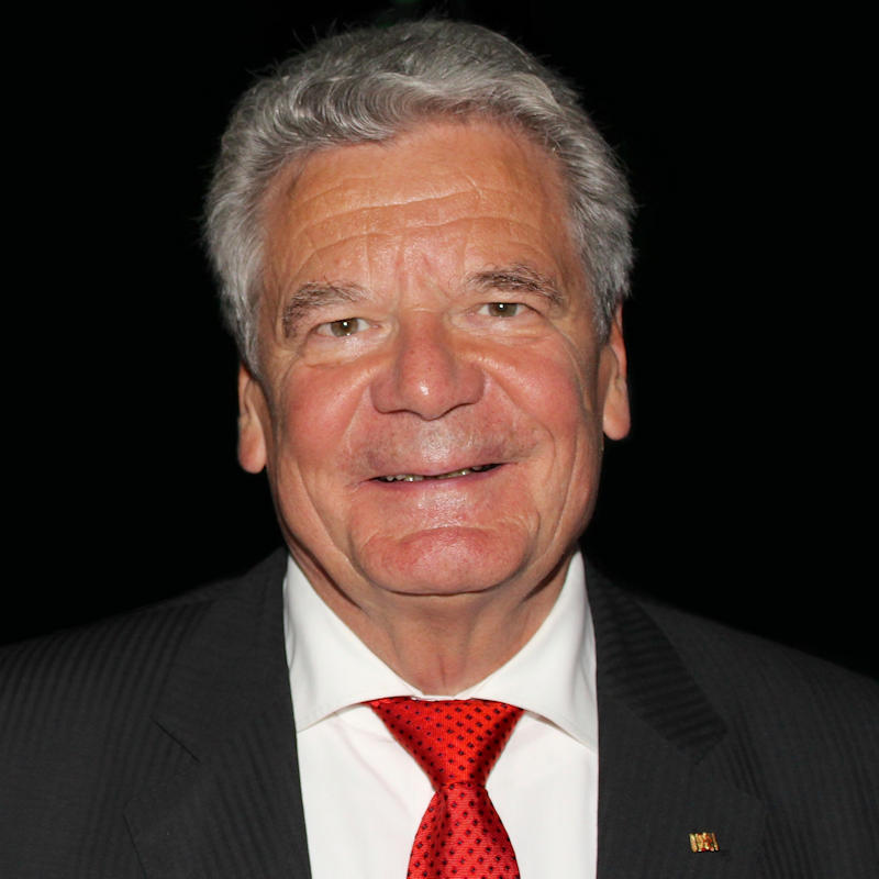 Pasteur Joachim Gauck, président de la République fédérale d'Allemagne — Photo © 2026 Bundespräsidialamt