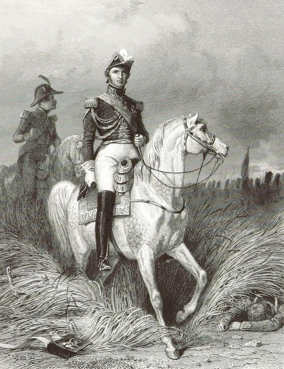 Le maréchal Louis Nicolas Davout à Auerstedt par Karl Girardet