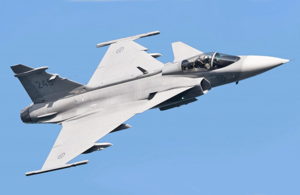 - Saab JAS 39 Gripen at Kaivopuisto Air Show June 2017 -
