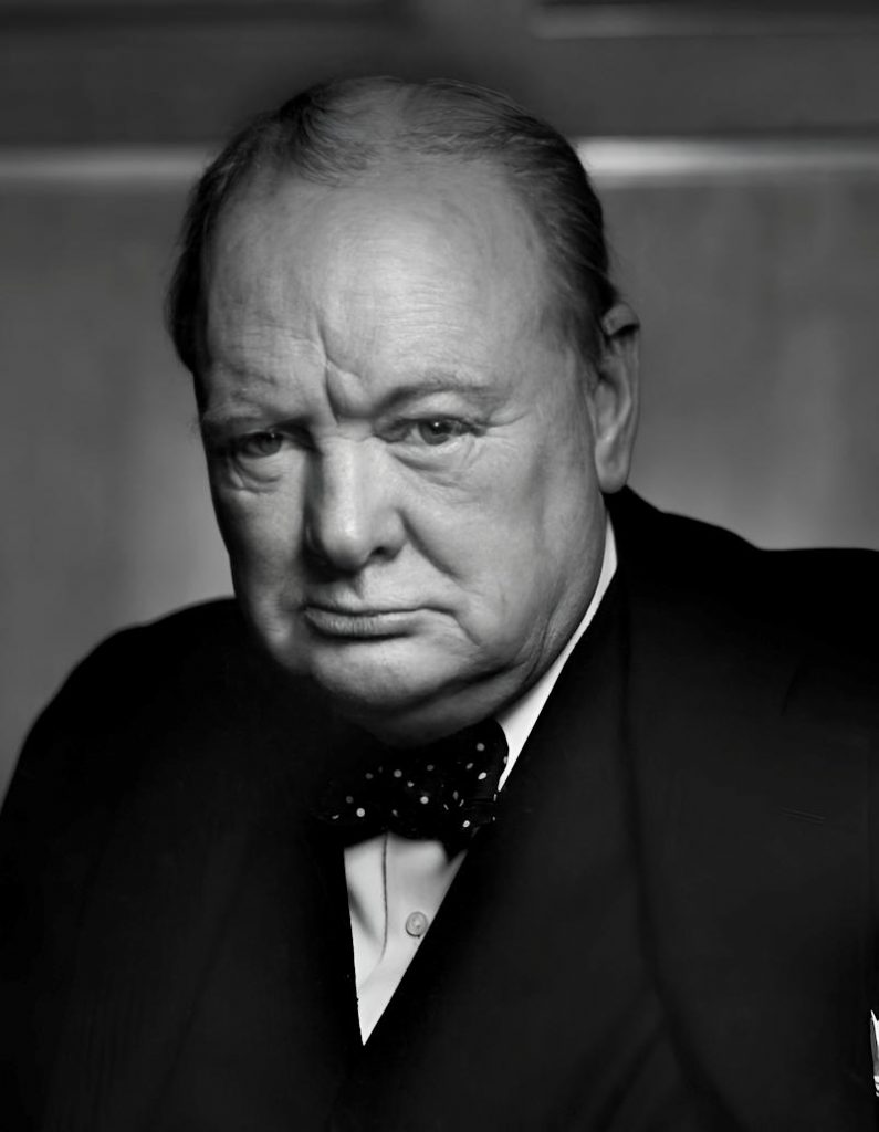 Sir Winston Churchill par Yousuf Karsh_30.12.1941 à Ottawa