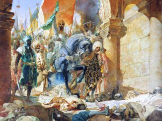 Entrée de Mhemet II dans Constantinople en 1876 par Benjamin Constant — Photo Musée des Augustins