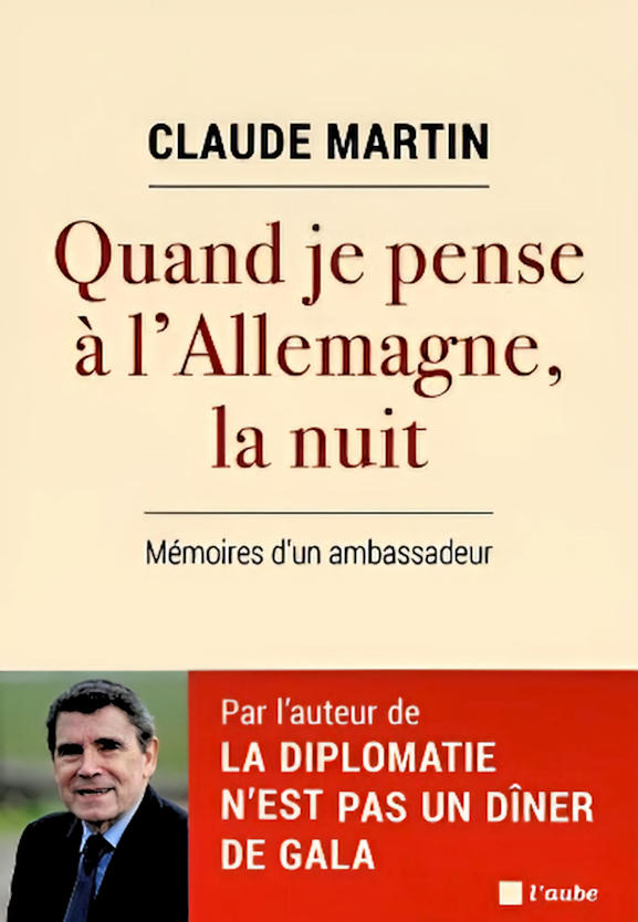 Quand je pense à l'Allemagne, la nuit — Claude-Martin © Éditions L'Aube