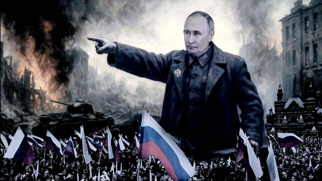 Poutine_Désinformation — Célébration d’une nouvelle guerre Par EUvsDisinfo | mai 15, 2025