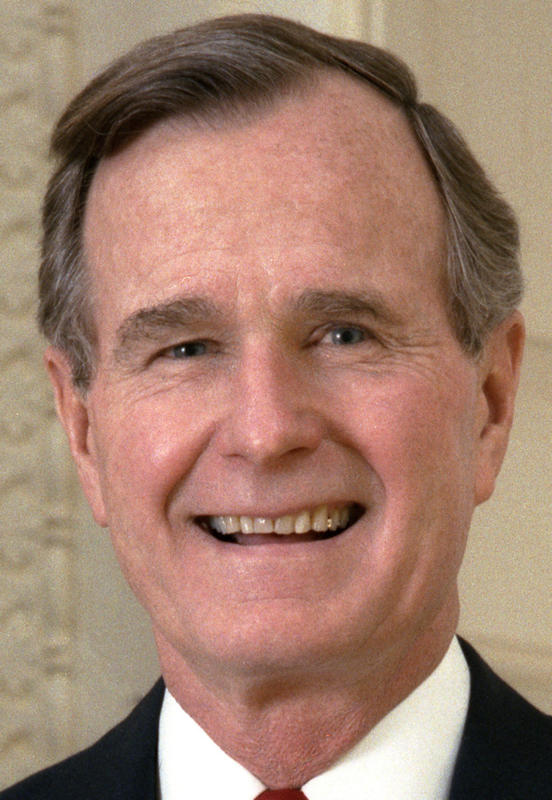 - George H.W.Bush 2a Geoges HW. Bush — White House Photo © David Valdez