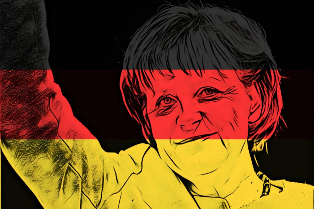 Angela Merkel, chancelière fédérale, à Berlin (octobre 2018) — sa politique d’accueil de 2015 reste au cœur du débat sur les origines de la radicalisation de l’AfD, huit ans après son départ de la chancellerie — Photo PX © M.H.