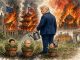 trump a mis le feu chez ses alliés et arrose ses potes — Illustration © European-Security