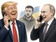 Donald Trump et Vladimir Poutine rigolent aux dépends de Volodymir Zelensky