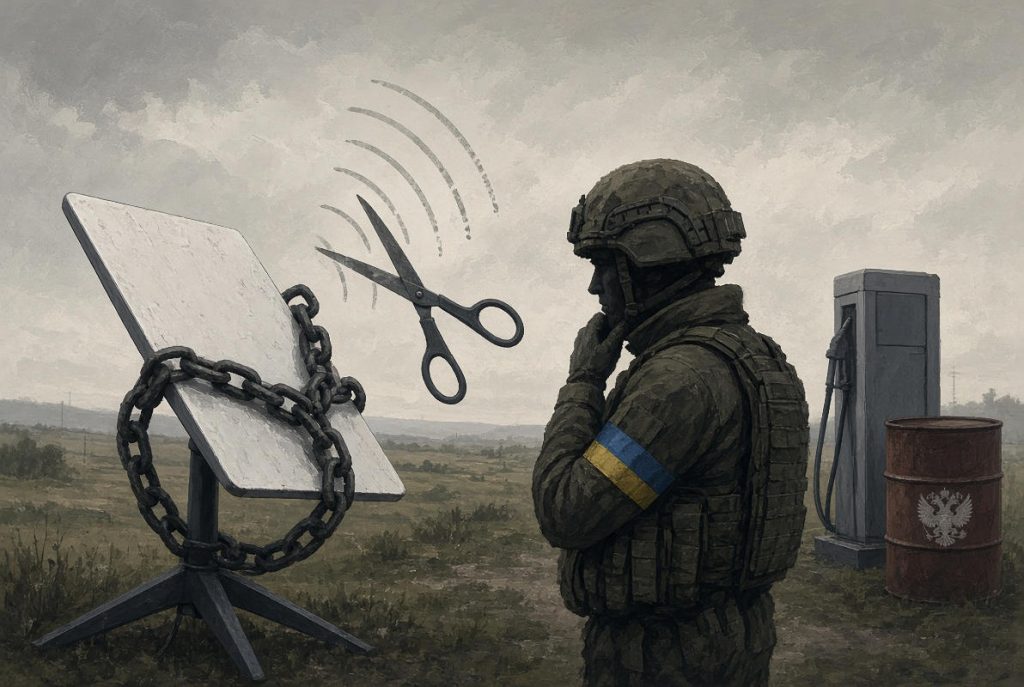 - Donistye ukrainien bloque par Starlinkgx 1 -