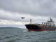 Drone lancé depis un navire de la flotte fantôme russe