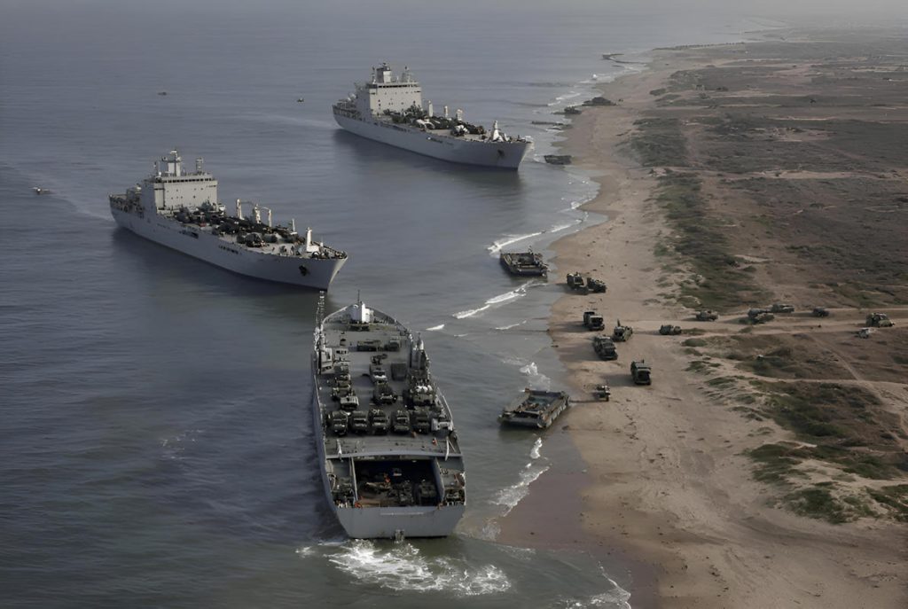 Entraînement de la marine chinoise