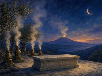 Volcans arabe - Dieux bibliques